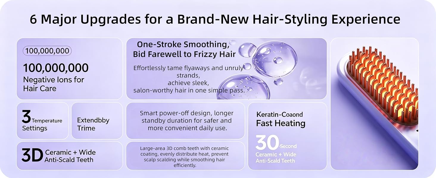 flown go brush pro for short hair