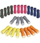 SEAMAGIC 24-Pack Small Flashlights Set, Super Bright 100 Lumen LED Flashlight Pack with 72-Piece ...