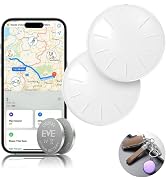 HONGTOP H Air Tracker Tags-2 Pack, Item Tracker with Waterproof Case for Your Keys, Wallet etc, L...