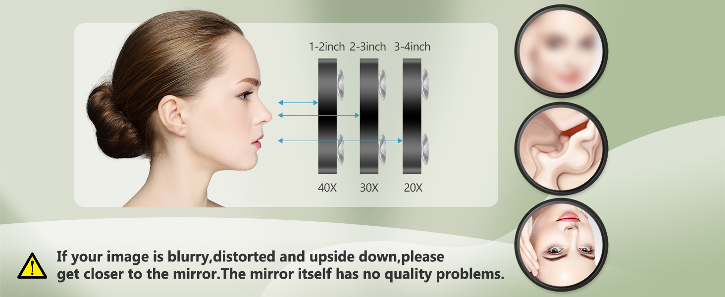 makeup mirror portable