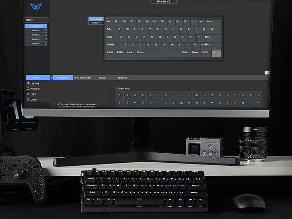 magnetic gaming keyboard