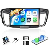 2G+64G Car Stereo for 2016 2017 Honda Accord Radio 2.4L with Wireless CarPlay Android Auto, Andro...