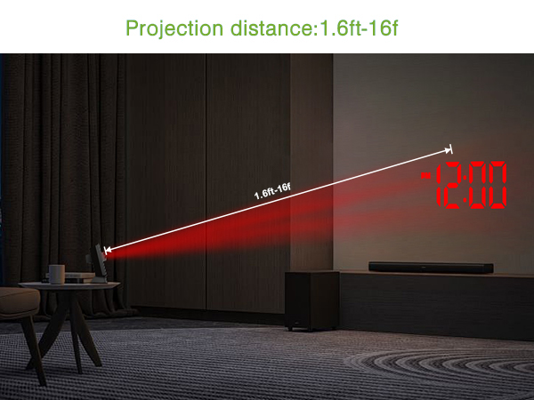 Projection Alarm Clock
