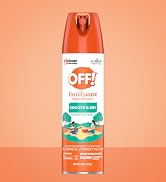 OFF! FamilyCare Insect & Mosquito Repellent Aerosol, Smooth and Dry Formula Bug Spray, Provides u...