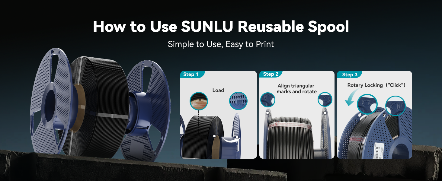 SUNLU 3D Printer Filament 3D Printing Filament 3D Printer Filament 3D PETG Filament 1.75mm