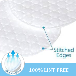 100% Pure Cotton Rounds for Face and Nails