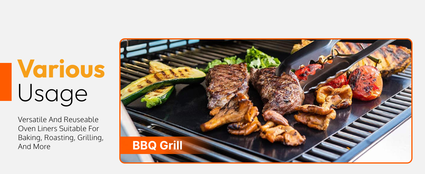 Heavy Duty Oven Liners for Bottom of Oven