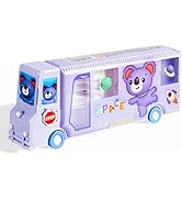 School Bus Pencil Case, Cartoon Pen Box with Sharpener, Large Capacity Stationery Organizer, Best...