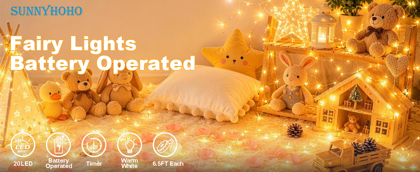 Fairy Lights Battery Operated