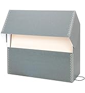 Archival Document Storage Box, File Organizer for Letter-Sized Prints Photos, Safe Home Office Do...