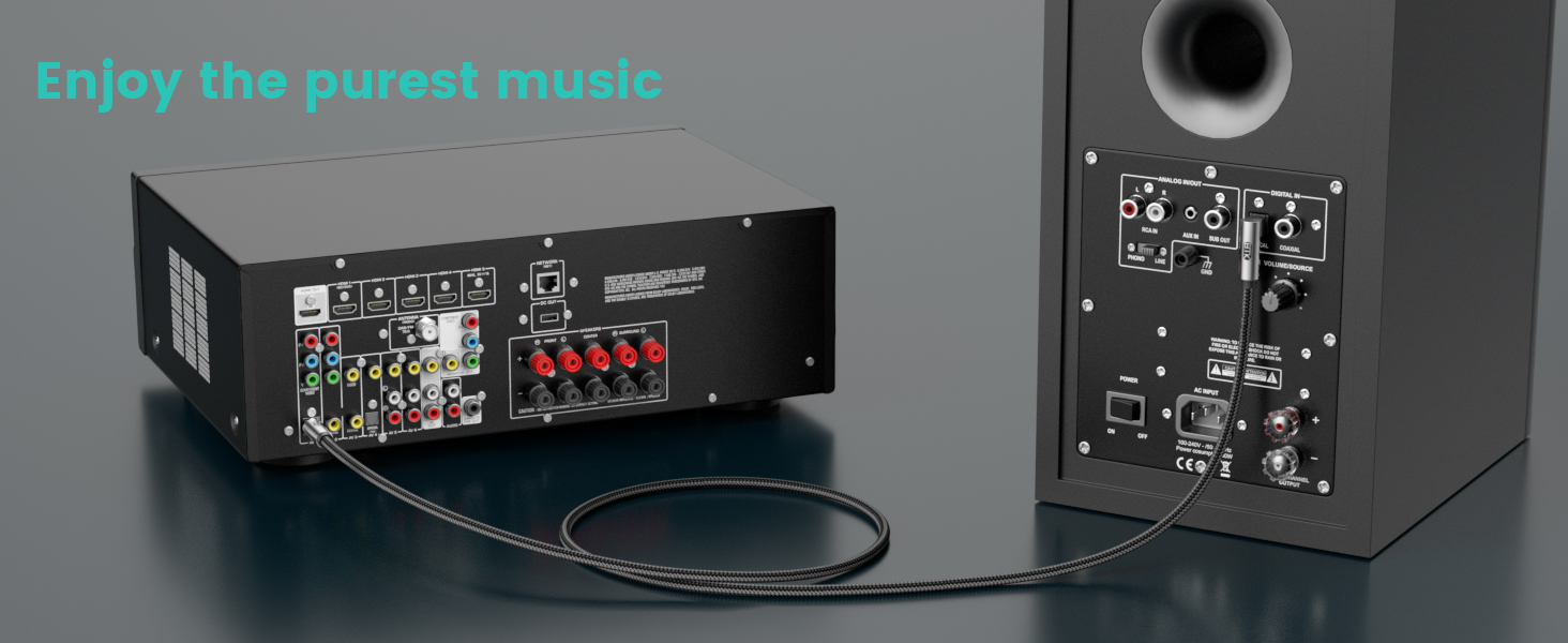 90 degree optical audio cable