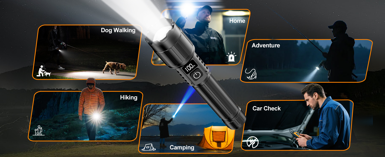 waterproof flashlight powerful flashlight