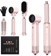 AVENHO 5 in 1 Hair Styler for Woman,Air Curling Wrap, Drying, Curling, Straightening & Volumizing...