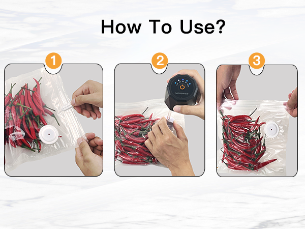 Vacuum Zipper Bags