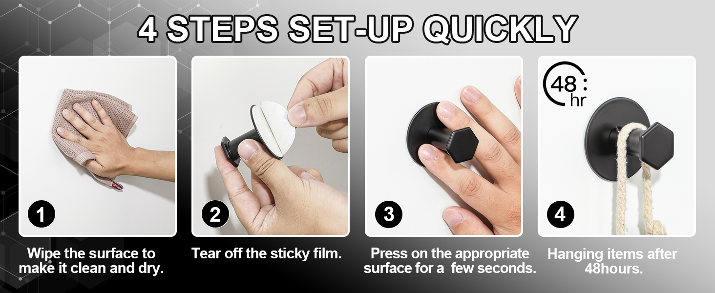 adhesive hook