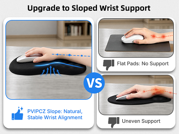 Mouse Pad with Wrist Support
