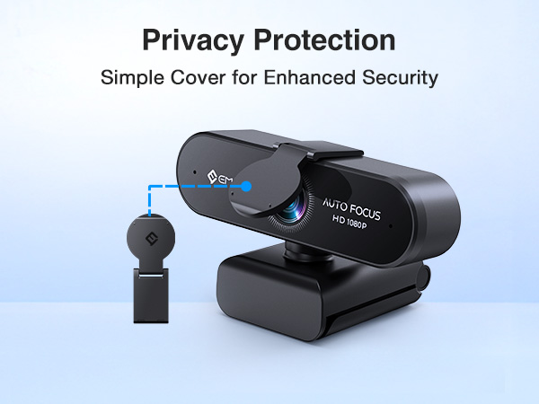 EMEET NOVA 1080P Webcam with Microphone