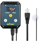 BN-LINK Digital Cooling Thermostat Controller, Temperature Controlled Outlet for Attic Fan, Exhau...