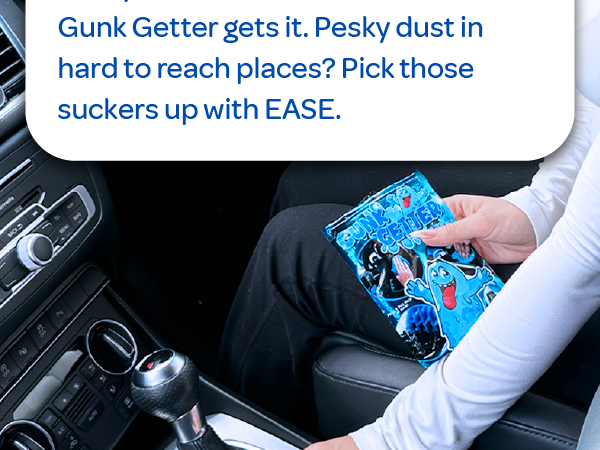 gunk getter cleaning gel car cleaning keyboard intricate objects dust