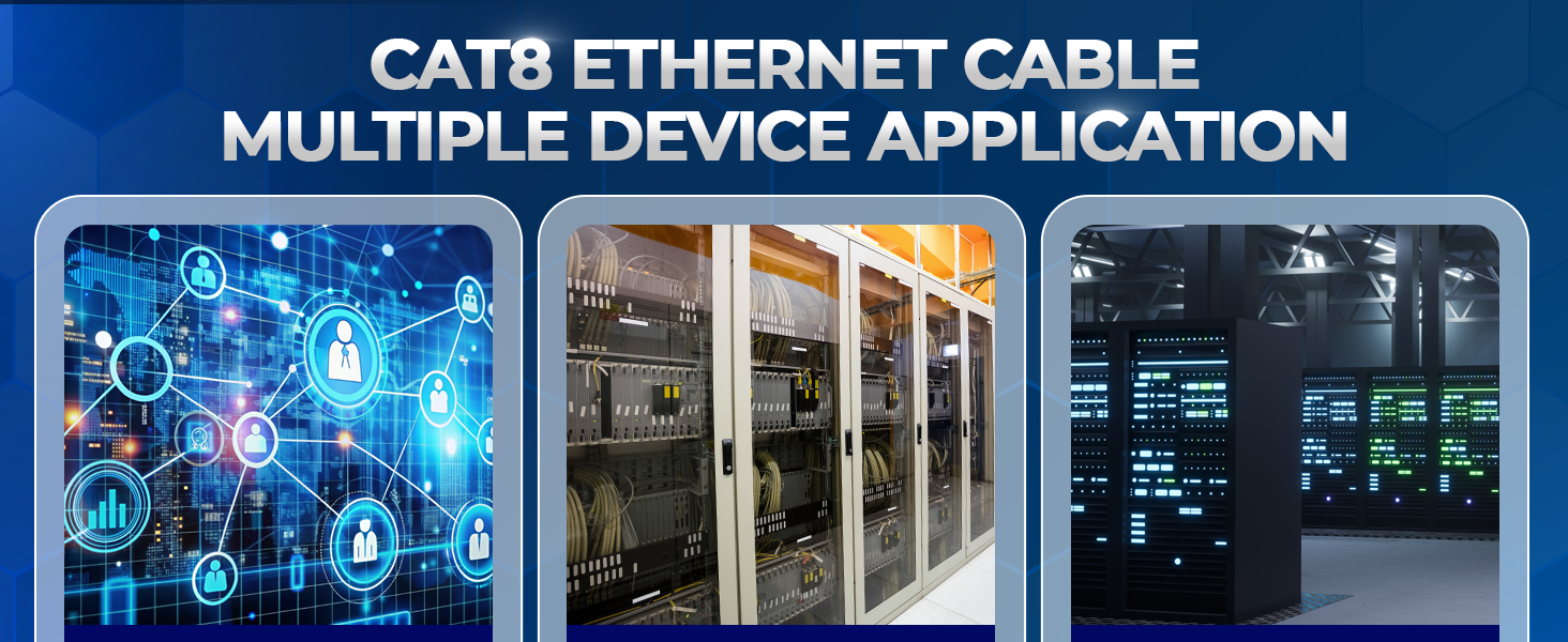 cat8 ethernet multiple device application
