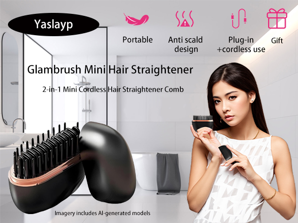 Glambrush Mini Hair Straightener