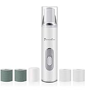DenniesCare Electric Nail Buffer Rechargeable Nail Buffer Drill and Polisher Easily File for Natu...