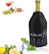 Wine Cooler Sleeve with Protector Instant Cooling and Keeps Your Drink Cold Keep Cool and Chill C...