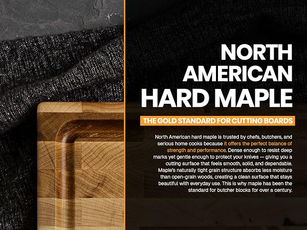 Hard Maple Cutting Board Made in the USA
