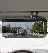 sun visor extender anti glare night vision