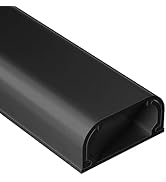 Large Cord Hider - 47in Wire Hiders for TV on Wall, Paintable Cable Hider, X-Large Cable Manageme...