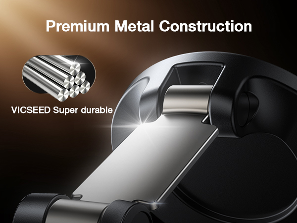Premium Metal Construction car phone holder for magafe