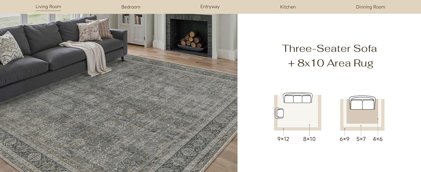 purecozy vintage rug