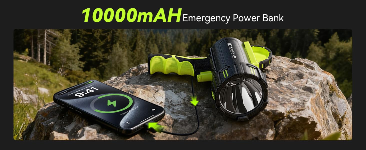 T100 Flashlight Rechargeable