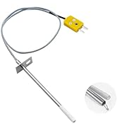 Temperature Probe Kit Compatible with Masterbuilt Gravity Series 560/800/1050 Digital Charcoal Gr...