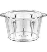 Glass Bowl Compatible with Ganiza GC10 & GC10-S Food Processor, 1PCS, 8Cup