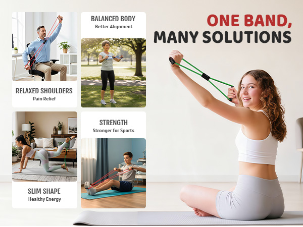 keep resistance band figure 8