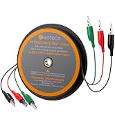 Neoteck 3 Wire Retractable Test Leads | Alligator Clips, Impact Resistant Case