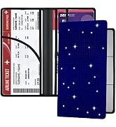 Sparkling Rhinestone Car Registration and Insurance Holder Document Organizer with Magnetic Closu...