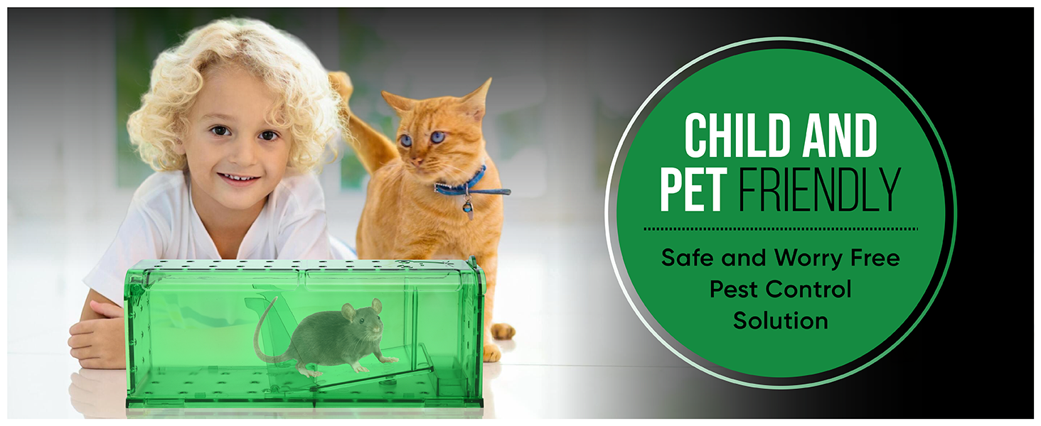 Child and Pet Friendly Pest Control Solution Trap