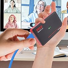 Capture Card Video Recording System - AV Game Live Streaming, Full HD 1080P Digital