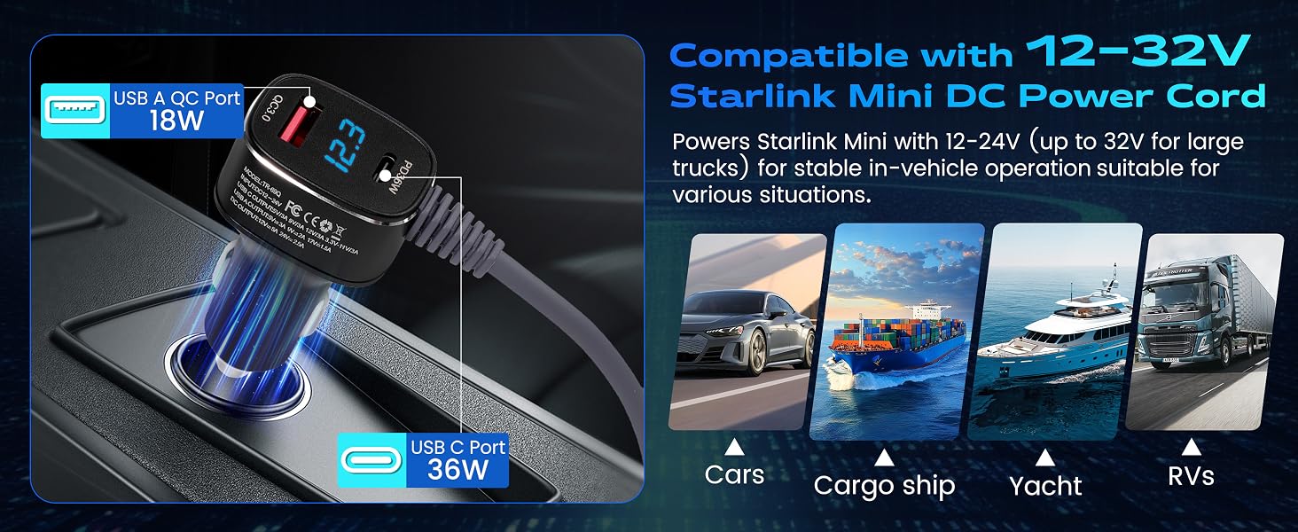 starlink mini cables