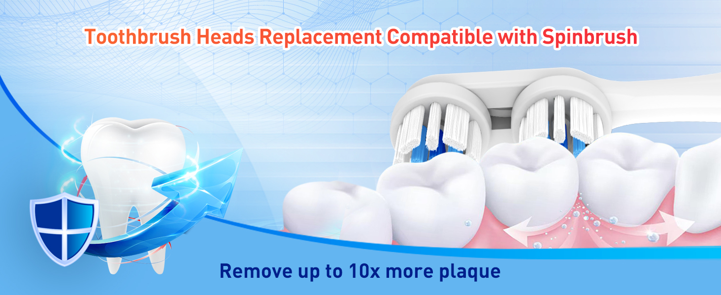 spinbrush replacement heads