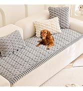 Mivnue Pet Couch Cover, Couch Covers for Dogs, Washable Dog Sofa Covers Couch Protector, Fuzzy No...