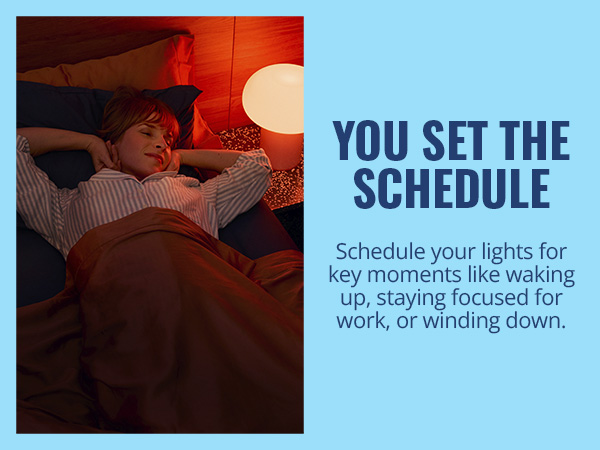 Set the schedule