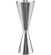 Jigger for Bartending, Cocktail Jigger 30ml 60ml with Measurements Inside, 304 Stainless Steel Ji...