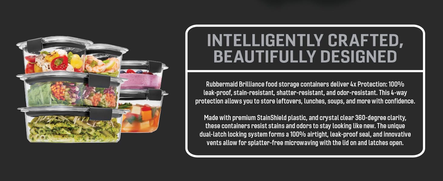 rubbermaid, brilliance, rounds