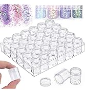 BigOtters 5D Embroidery Diamond Storage Box, Bead Storage Containers with Lids Bead Organizer Sma...