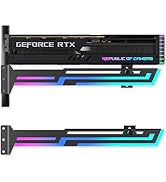 GSCOLER ARGB GPU Support Bracket, Universal 16.8M RGB Modes Graphics Card GPU Brace Support, Mult...