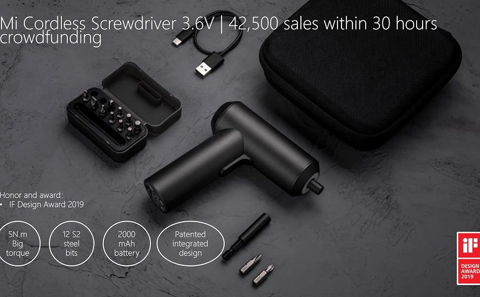 Xiaomi cordless screwdriver