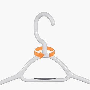 hangers swivel non slip